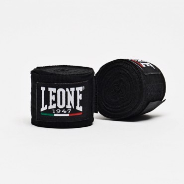 Leone Black Handwraps 3.5m